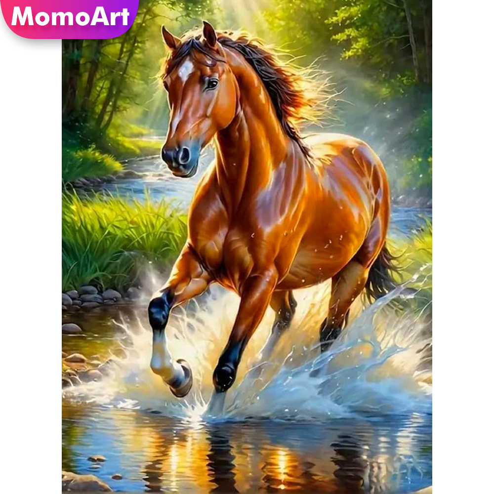 Embroidery Meaning - Momoart 11CT Cross Stitch Kit Animal