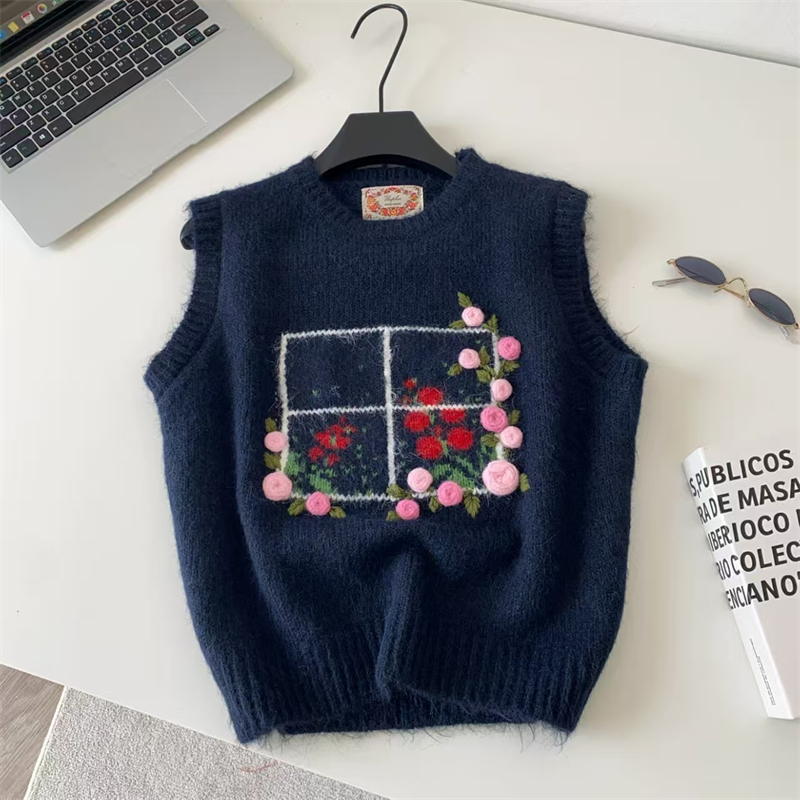 Women 3D Handmade Rose Floral  - огляд і ціна Embroidery Rose