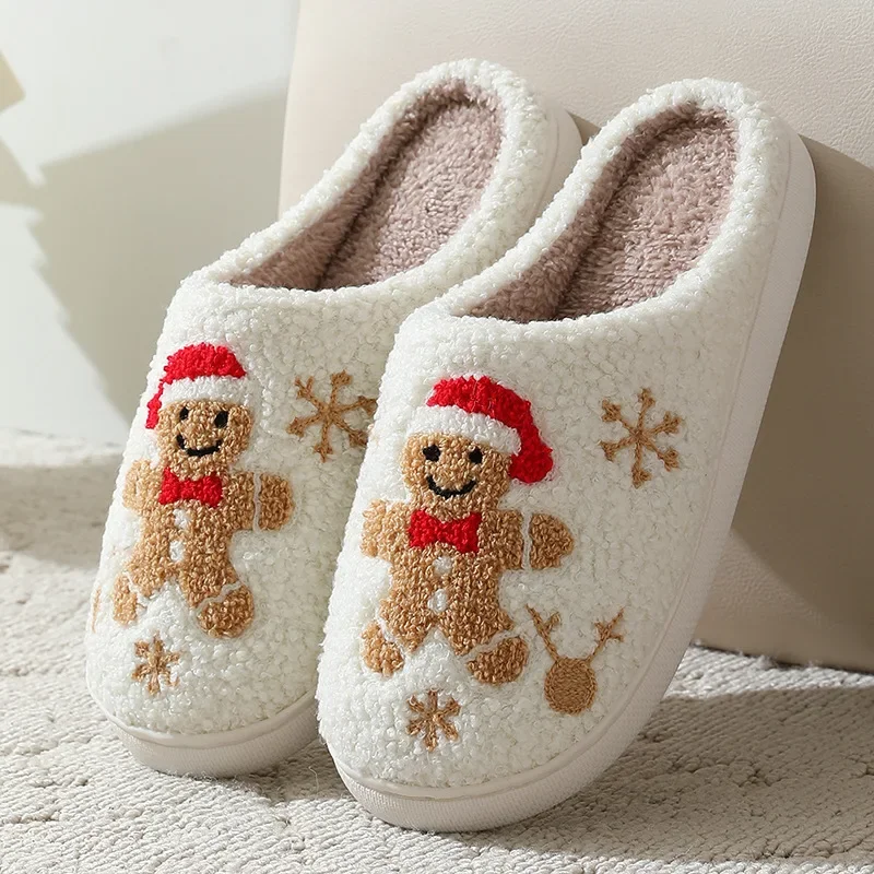 Christmas Women Slippers Cute  - огляд і ціна Embroidery Garments