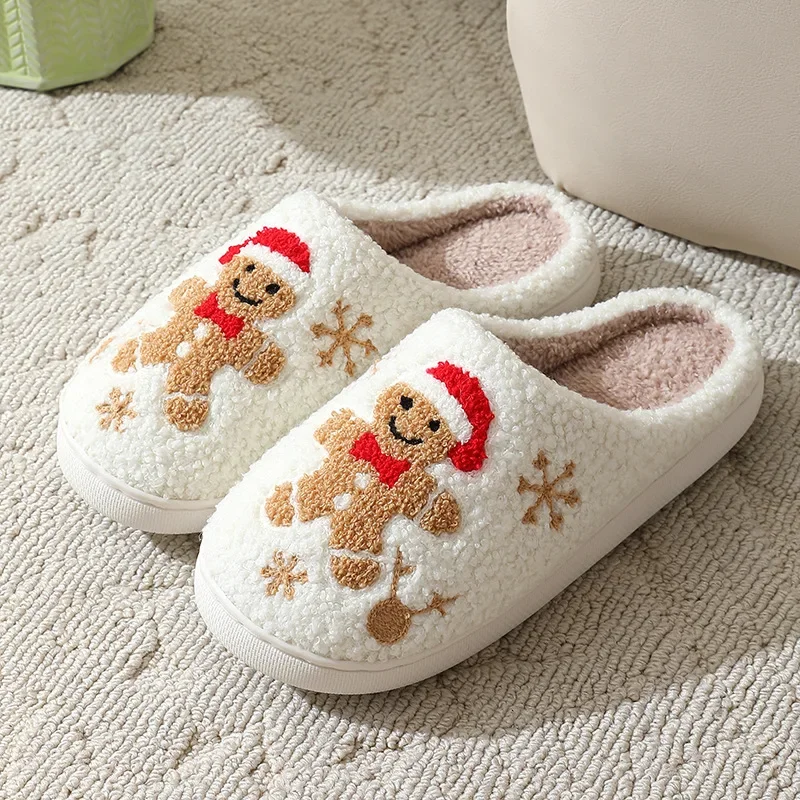 Christmas Women Slippers Cute  - огляд і ціна Embroidery Garments