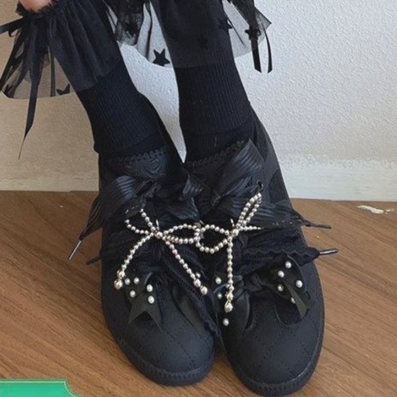 Fashion Sweet Lolita Flat Snea - огляд і ціна Embroidery Garments