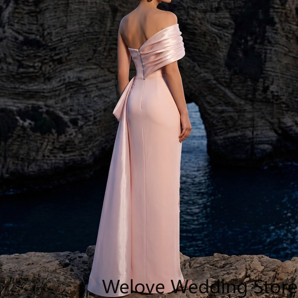 Blush Pink Evening Gown Strapl - огляд і ціна Embroidery Rose