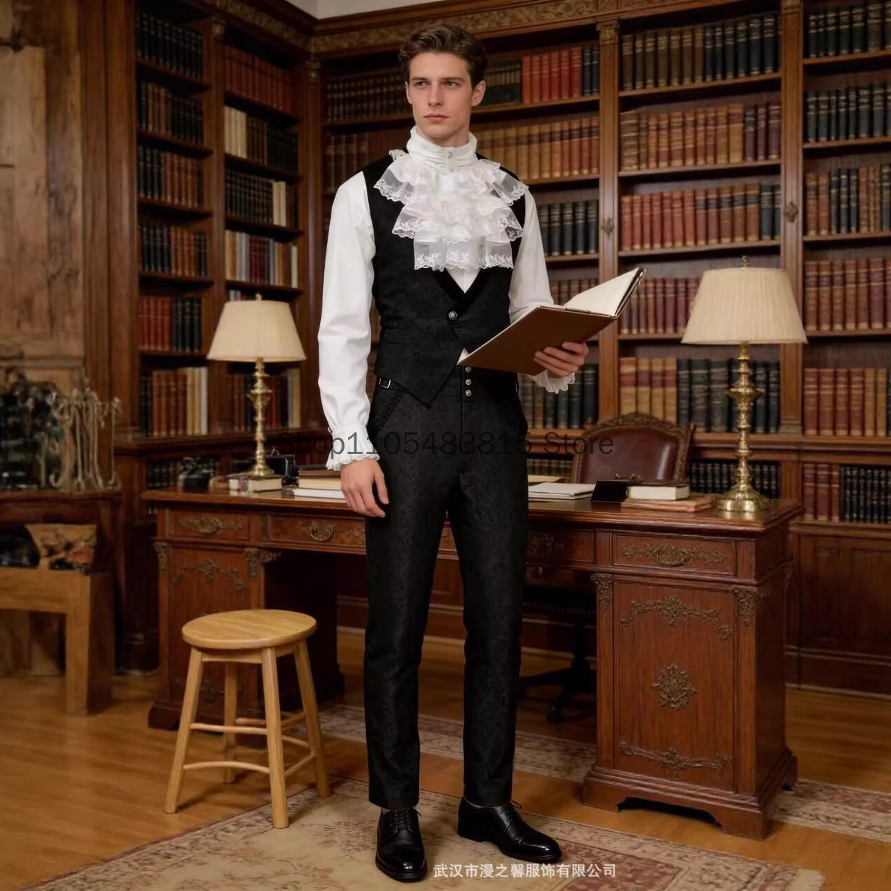 Medieval Men's Noble Vest Embr - огляд і ціна Embroidery Online