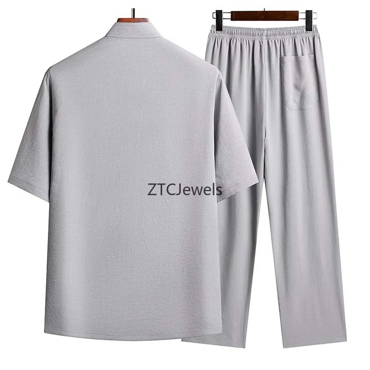 Traditional Chinese Kung Fu Su - огляд і ціна Embroidery Cotton Shirt